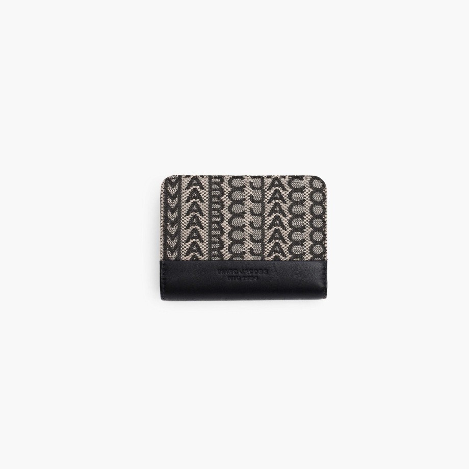 Klar Til At Baere Marc Jacobs | Monogram Jacquard Mini Compact Tegnebog