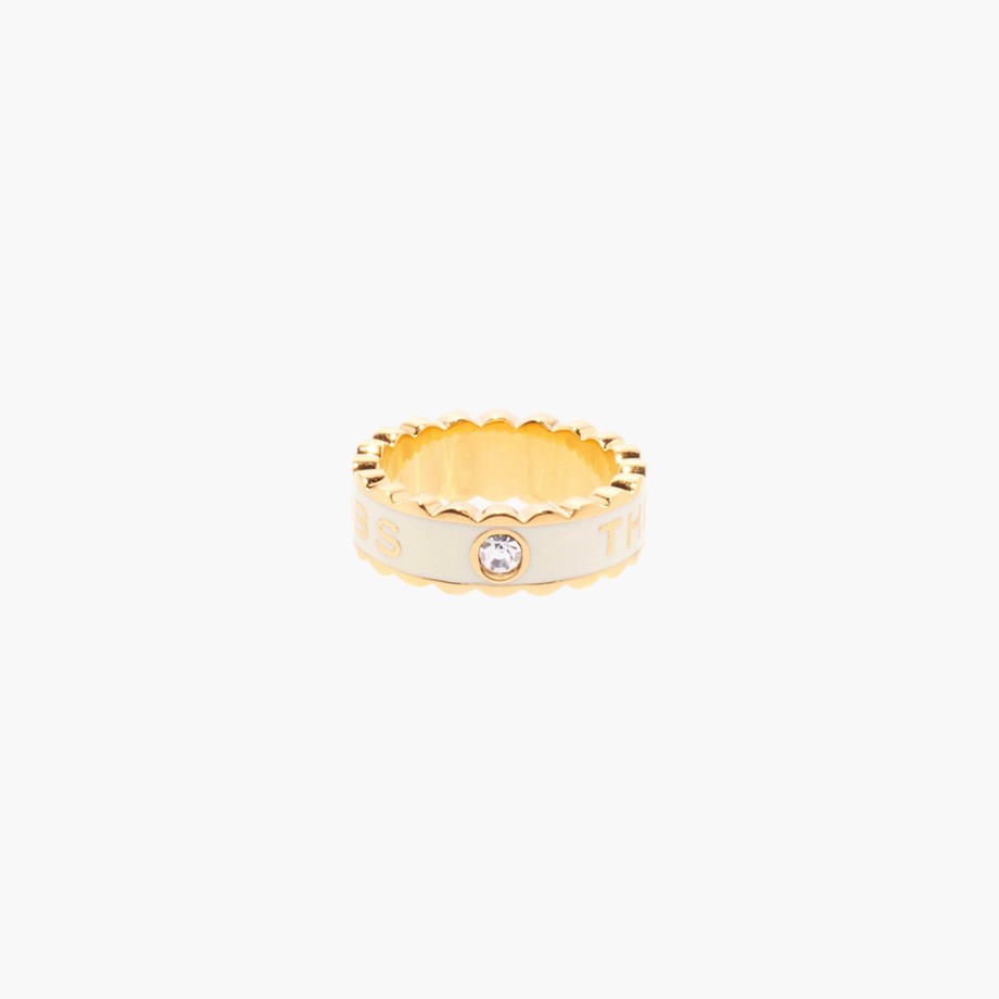 Smykker Marc Jacobs | Kammusling Medaljon Ring