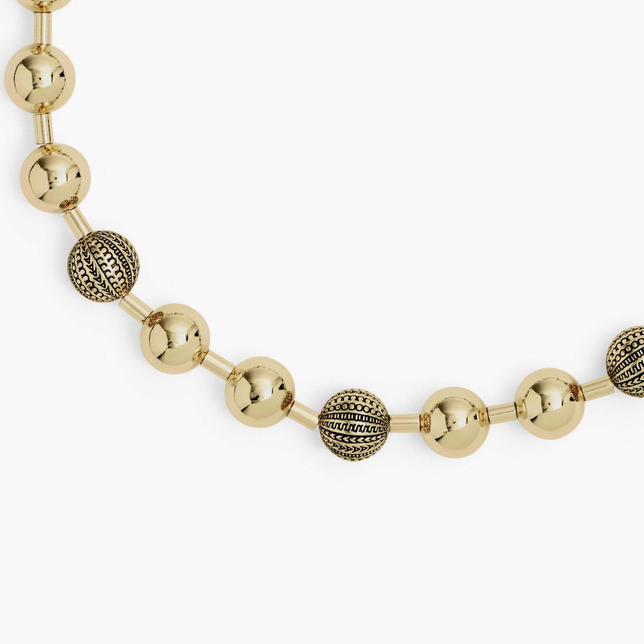 Klar Til At Baere Marc Jacobs | Monogram Ball Chain Halskaede