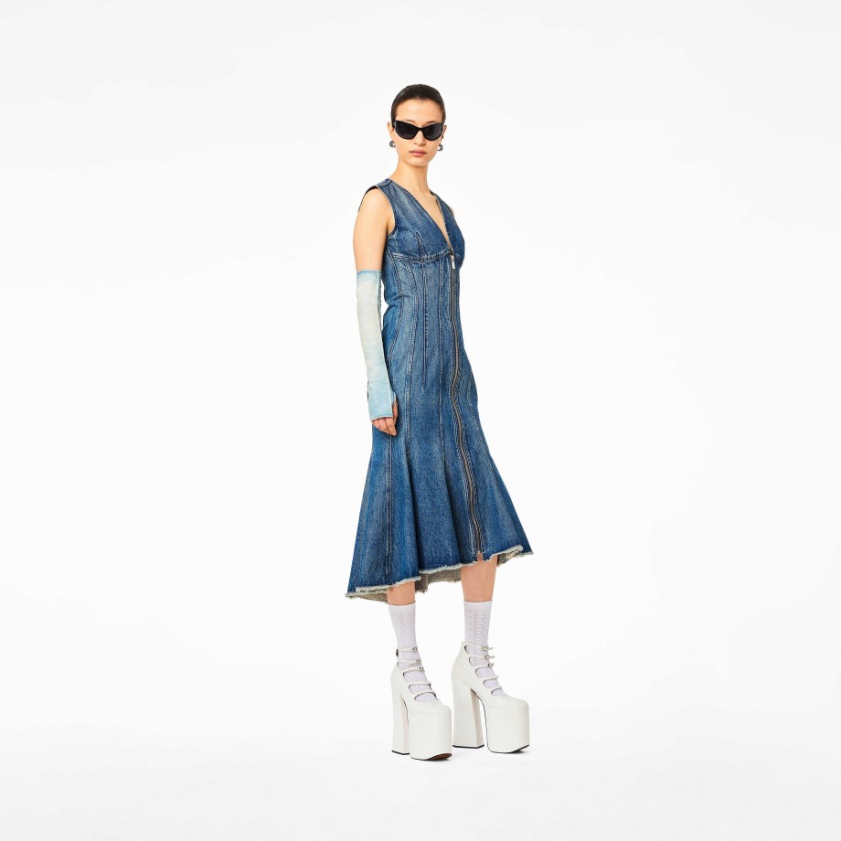 Klar Til At Baere Marc Jacobs | Wave Denim Kjole