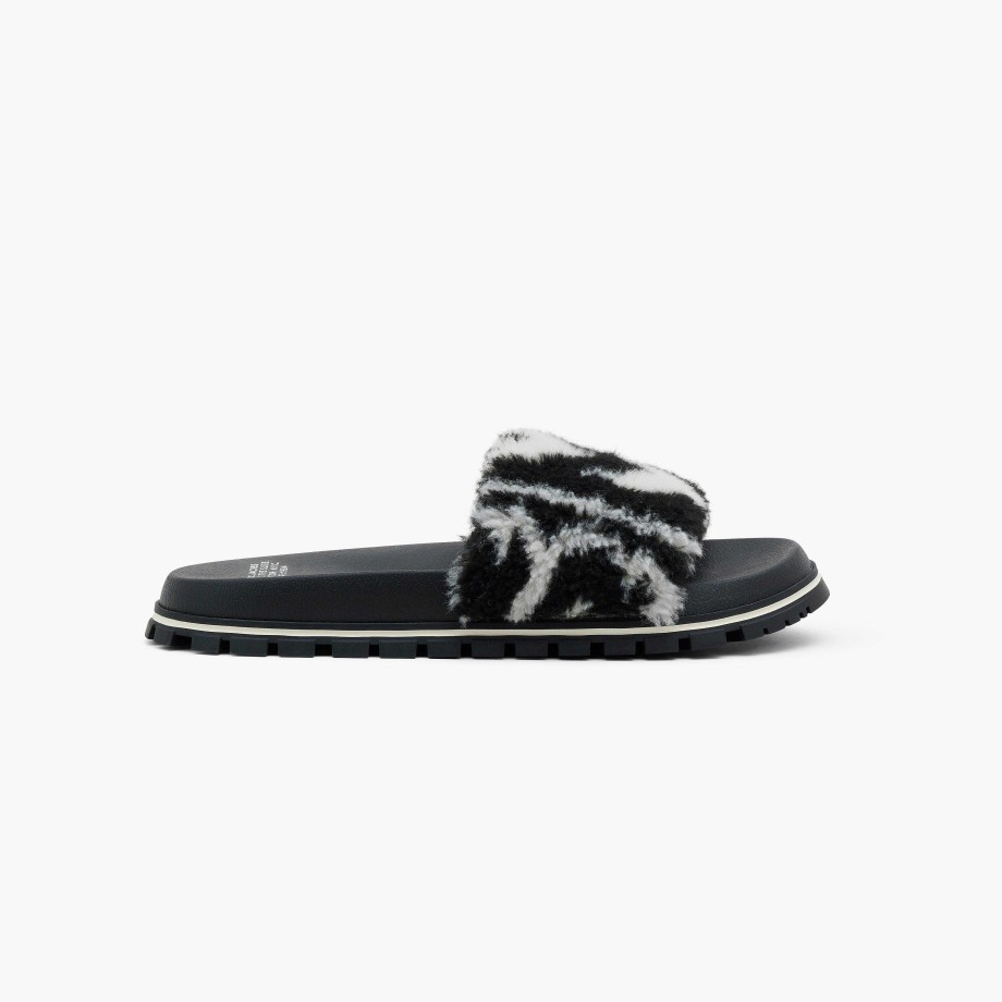 Sko Marc Jacobs | Monogram Bamse-Slide