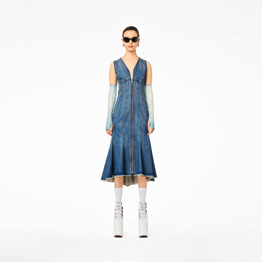 Klar Til At Baere Marc Jacobs | Wave Denim Kjole