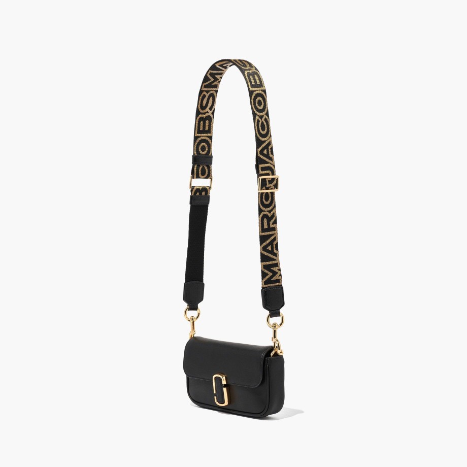 Tilbehor Marc Jacobs | The Thin Outline Logo Webbing Strap