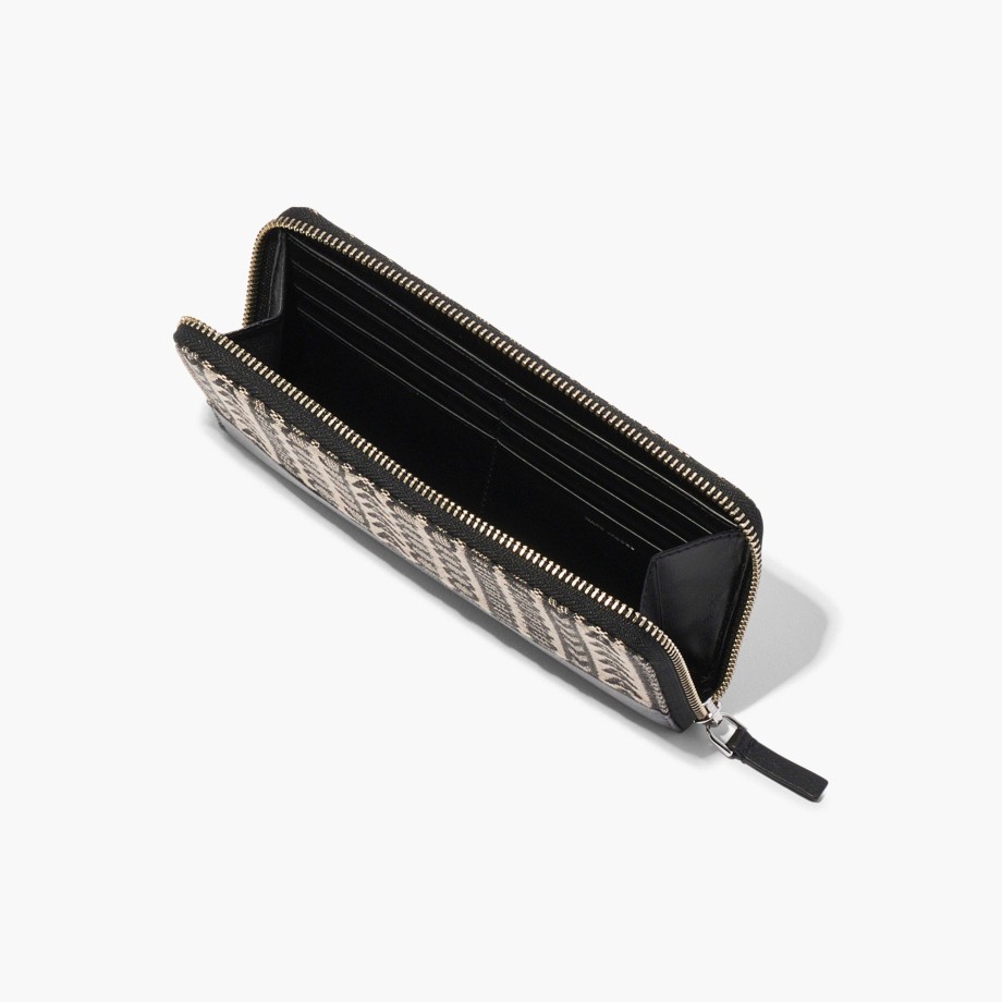 Klar Til At Baere Marc Jacobs | Monogram Jacquard Continental Wristlet-Pung