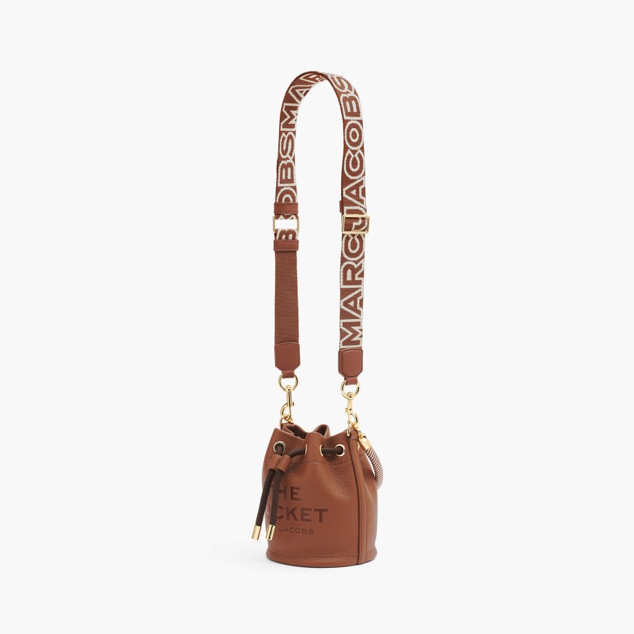 Tilbehor Marc Jacobs | The Thin Outline Logo Webbing Strap