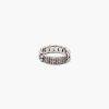 Klar Til At Baere Marc Jacobs | Stregkode Monogram Id Chain Ring