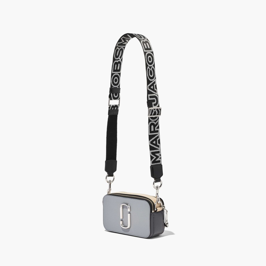 Tilbehor Marc Jacobs | The Thin Outline Logo Webbing Strap