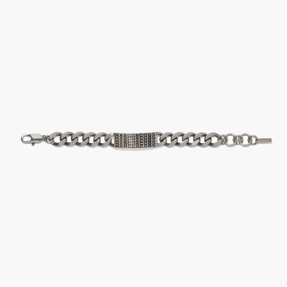 Klar Til At Baere Marc Jacobs | Stregkode Monogram Id Chain Armband