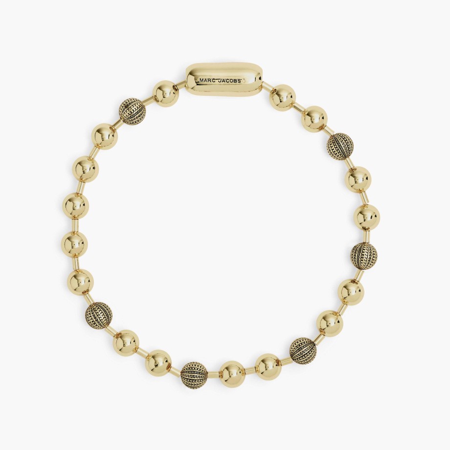 Klar Til At Baere Marc Jacobs | Monogram Ball Chain Halskaede