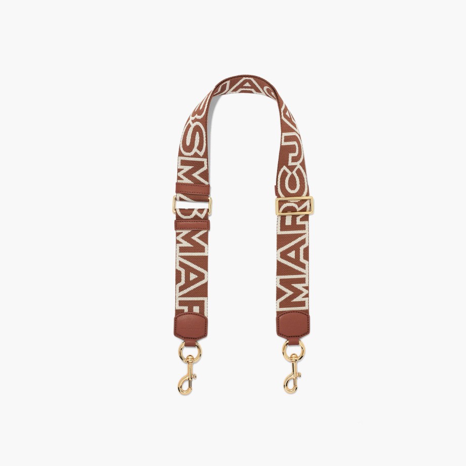 Tilbehor Marc Jacobs | The Outline Logo Webbing Strap