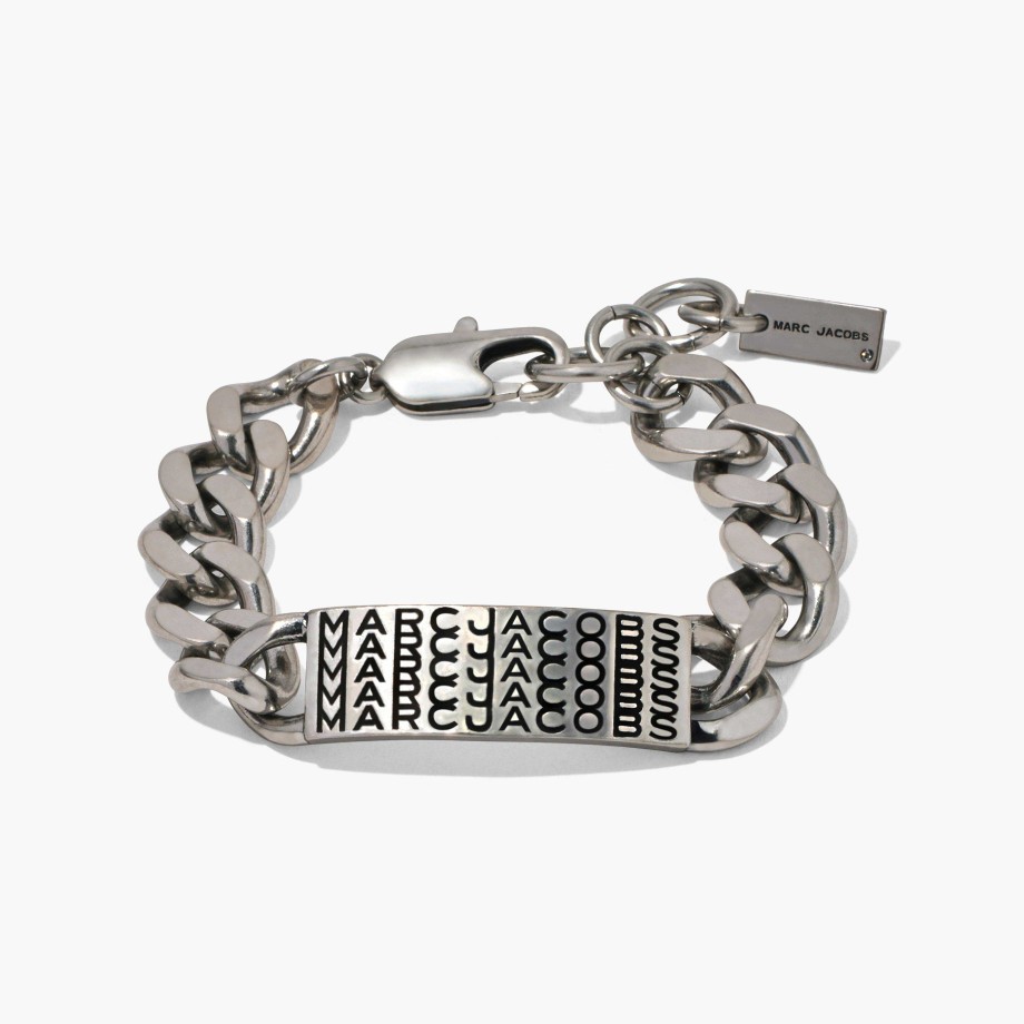 Klar Til At Baere Marc Jacobs | Stregkode Monogram Id Chain Armband